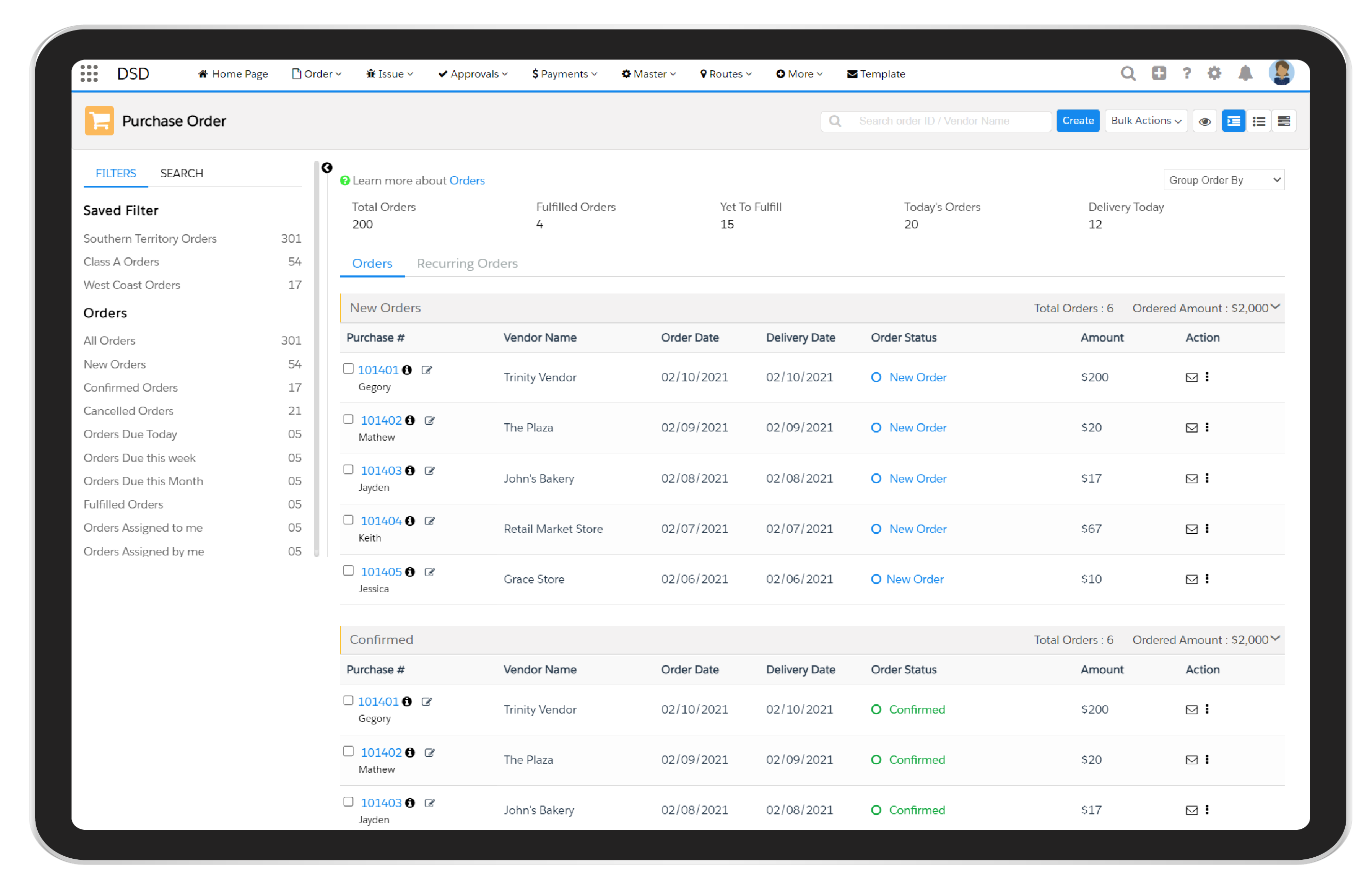 Purchase Order Management Software
